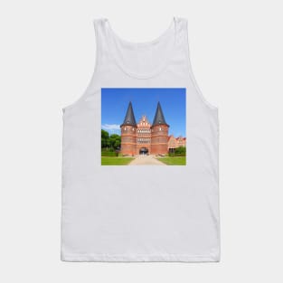 Holsten Gate, Luebeck, Schleswig-Holstein, Germany, Europe Tank Top